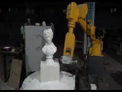 Robots Carve Sculptures Foam Engraving Machine Clothing Architectural