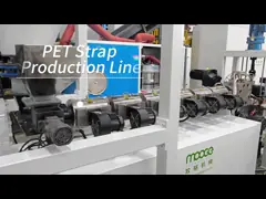 PLC Automated PET Strapping Line With Recycled Material Integration