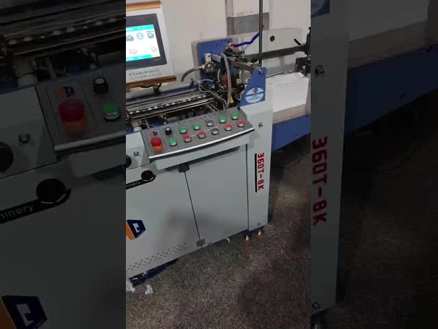 Industrial A3 Paper Folding Machine With Schneider PLC Electrical System