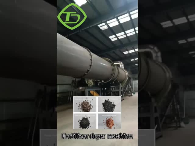 10000-300000 TPY Fertilizer Cooling Machine Powder Rotary Cooler 18KW