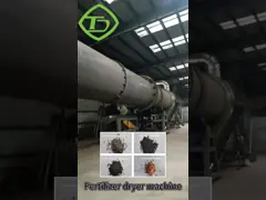 10000-300000 TPY Fertilizer Cooling Machine Powder Rotary Cooler 18KW