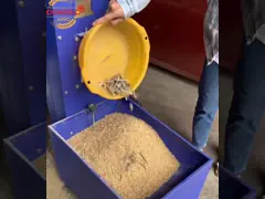 15hp Combination Vibratory Mini Rice Mill Machine With Loading Lifter