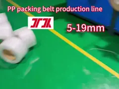 45-50KW Polypropylene Strap Making Machine PP Recycle Raw Material