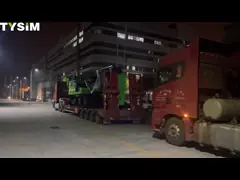 150 KN.M Rotary Hydraulic Piling Rig Hole Bored For Construction Stratum Torque