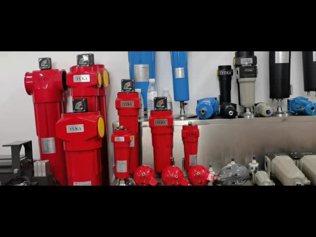 Méthode d'installation du filtre à air comprimé vidéo