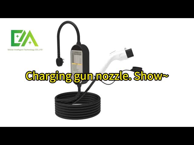Ev Charge 16a 32a 3.5kw 7kw Portable Ev Charger Electric Vehicle Fast Charging Station Evse Portable Ev Charger