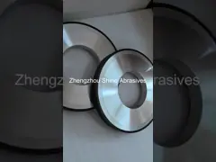 1A1 Flat  Resin Bond Diamond Grinding Wheels For Ceramics Glass