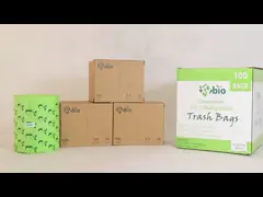 Eco Friendly Compostable Kitchen Trash Bags For Food Waste