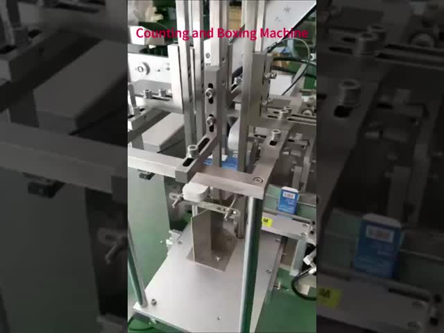 カートンの自動シール機,カウントとボックス機能