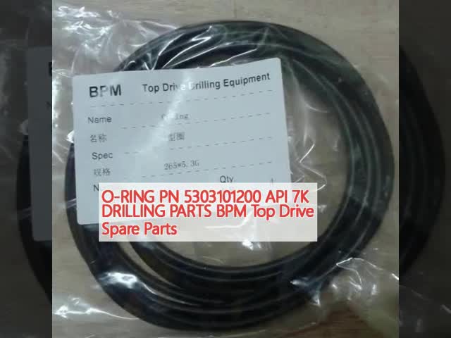 O RING PN 5303101200 API 7K DRILLING PARTS BPM Top Drive Spare Parts