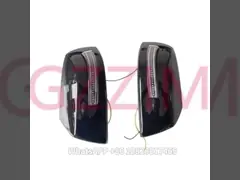 Schwarze Rückspiegelhülle Für Toyota Tundra 2007-2021 LED-Licht Seitenspiegel