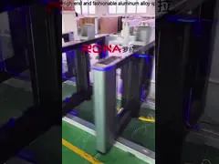 制御アクセス 自動システム ターンタイル 腰の高さ 地下鉄駅