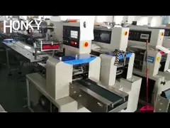 Verpackungsmaschine-horizontale Fluss-Verpackung Wechselstroms 220V 150 BPM füllende