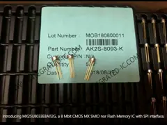 MX25U8033EBAI-12G Memory IC Chip 8Mbit CMOS MXSMIO™ NOR Flash Memory IC WLCSP-8