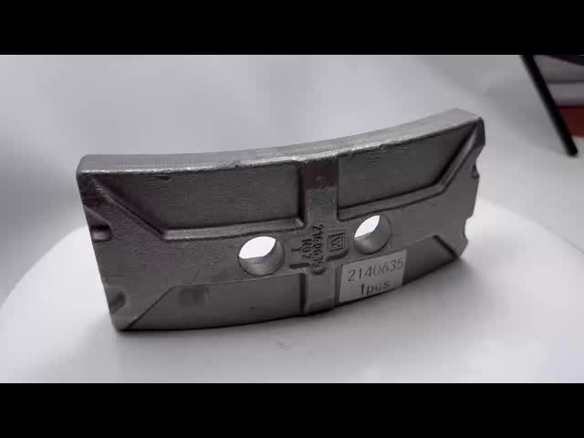 Plaque de grattage d'éjecteur d'arc pour fraiseuse W250 numéro de pièce 2140635 vidéo