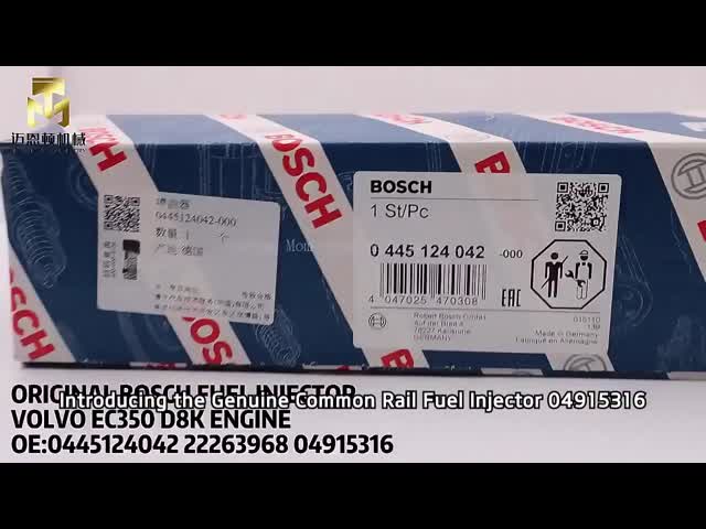 鉄道用燃料注入器 0445124007 0445124042 04915316 04909358 0491 5316 0490 9358 4915316 4909358 ボルボEC350 D8K TCD7.8 M8 TCD2013