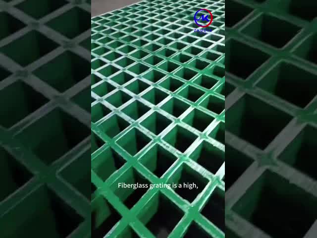 50x50黄色い通路Frpは火格子を付けるパネルを形成した
