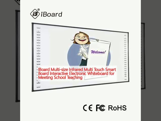 32768*32768 解像度 Iboard インタラクティブな白板 陶器表面と 0%~95% の湿度 保存状態