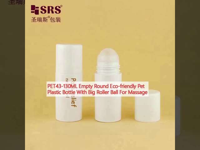 Soothing Gel Plastic Roller Bottle 15ml 20ml 60ml 90ml 3oz With Gemstone Ball