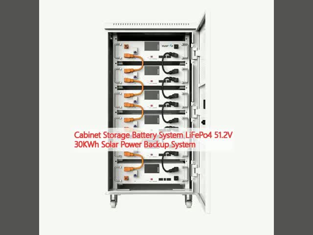Sistema de bateria de armazenamento LiFePo4 51.2V 30KWh Sistema de reserva de energia solar