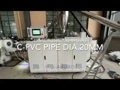 20-140MM Линия экструзии труб CPVC для химической обработки с коррозионной стойкостью