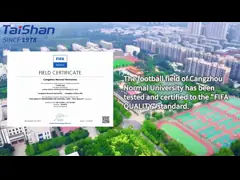 FIFA Certified SBR Adhesive Green sports artificial turf Grass High Dtex Great Water Permeability