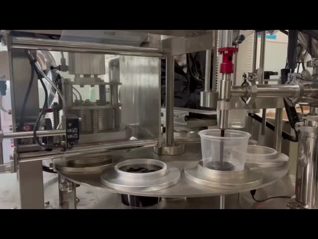 2000カップ/H プラスチックカップの詰め込み 封印機 包装材料