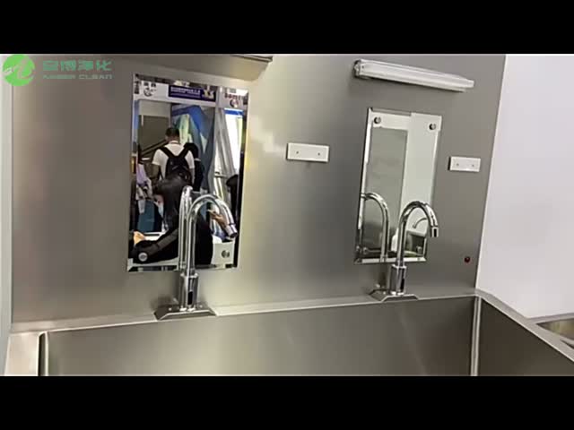 多ステーションステンレススチール クリニカル洗手手盆 センサーフランク