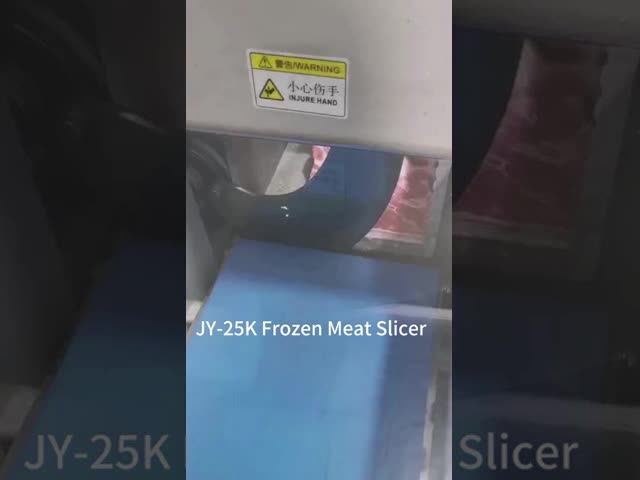 食肉加工の植物のための産業ハムのベーコンの部分の打抜き機280pcs/Min ビデオ