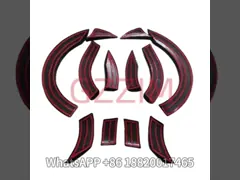 Kunststoff-Radbogen für Ford Everest 2015 Fender Flares Schlammschutz schwarz