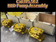 Standard Size Cat305.5E2 Hydraulic Pump Solenoid High Temp Resistance