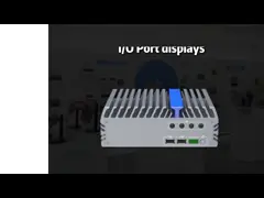 Intel 12ème génération système sans ventilateur Alder Lake N100 PC industriel avec 6 Com Rs232