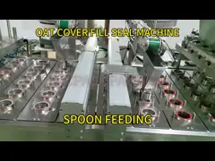50HZ Cup Filler Packing Machine 20-50 Cups/Min For Industrial Jelly Packing