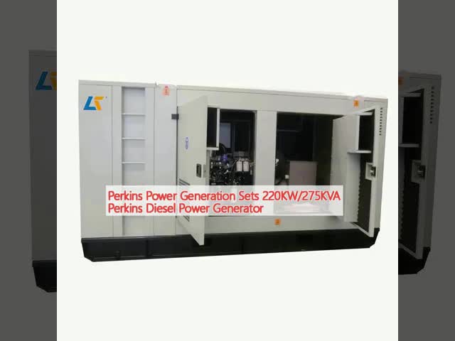 パーキンス発電機 220KW/275KVA,ディーゼル駆動携帯発電機