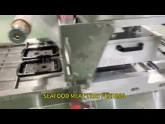 Automatic Tray Skin Packing Sealing Machine for Customizable Tray/Bowl/Container Packaging
