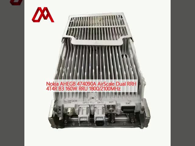 Nokia AHEGC 474914A AirScale Dual RRH 4T4R B1/3 400W RRH 4T/4R RRU 1800/2100