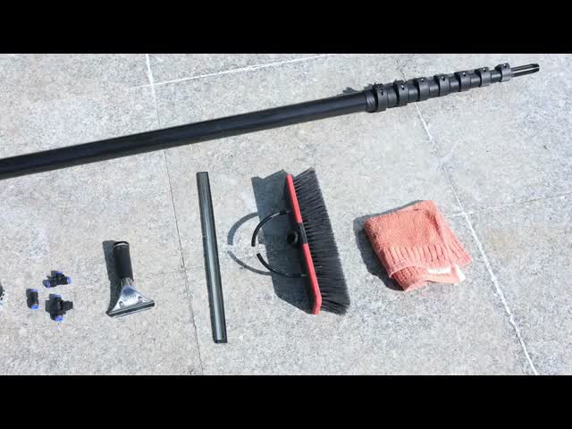 20FT High Reach And Long Reach Carbon Fiber Extension  Pole For Window Cleaning