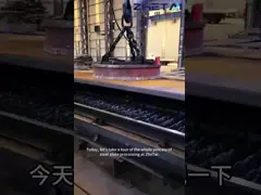 Metalen CNC-plazma-snijdiensten voor metallurgische apparatuur