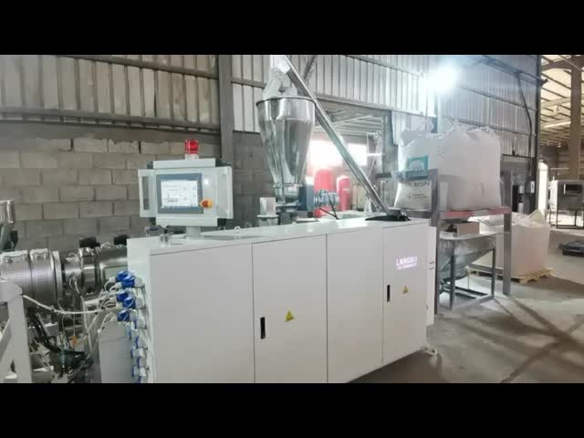 プラスチック 水管 PVC UPVC 水灌輸 電線 挤出 生産 製造 機械 ライン