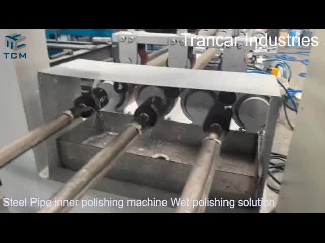 スタッドレスタイヤ 衛生用丸いパイプ 管内 自動鋼管磨き機