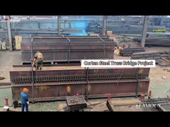 Australia Standard ASTM A588 Corten Steel Truss Bridge Weather Resistant