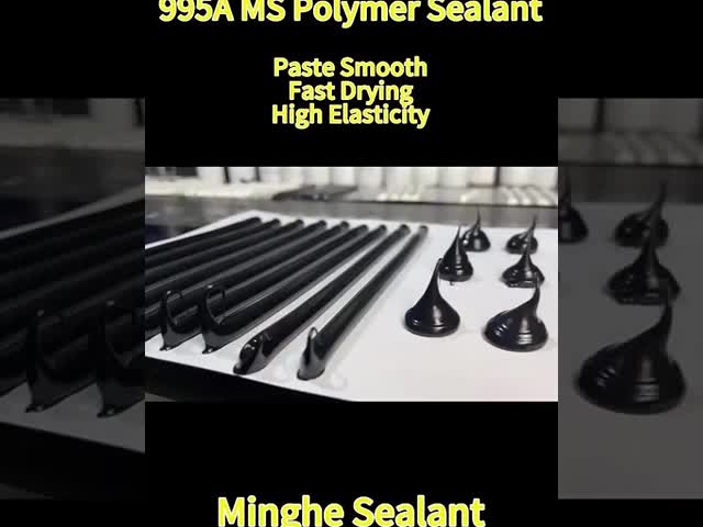Mixture MH995A MS Sealant High Elastic Low Modulua MS Polymer Sealant Environmental MS Glass Sealant Adhesive Sealer for Container 20ft