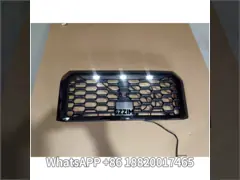 Für Triton L200 2024 ABS-Plastik-Schwarz-Auto-Gitter Front-Mitte-Gitter