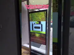 Exibição LCD Smart Window com 1920*1080 Alta Resolução e Brilho Ajustável