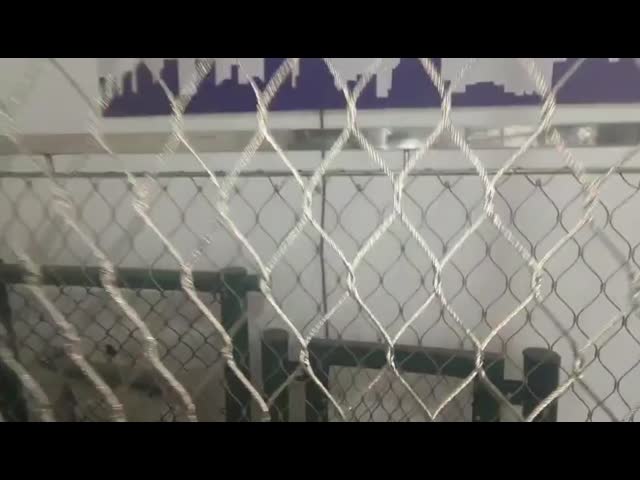 Customizable Stainless Steel Rope Mesh SS316 1.5mm For Building Protection