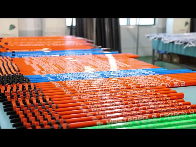 3K Plain carbon fibre pole easy to handle engineered to provide maximum strength and lightweight performance for commercial