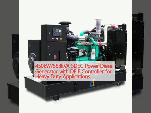 SDECディーゼル発電機 500kw,50Hz,1500HPM,400Vの発電機
