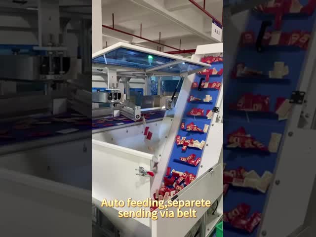 Intelligent Visual Counting Packaging Machine For sauce dipping cups packing machine