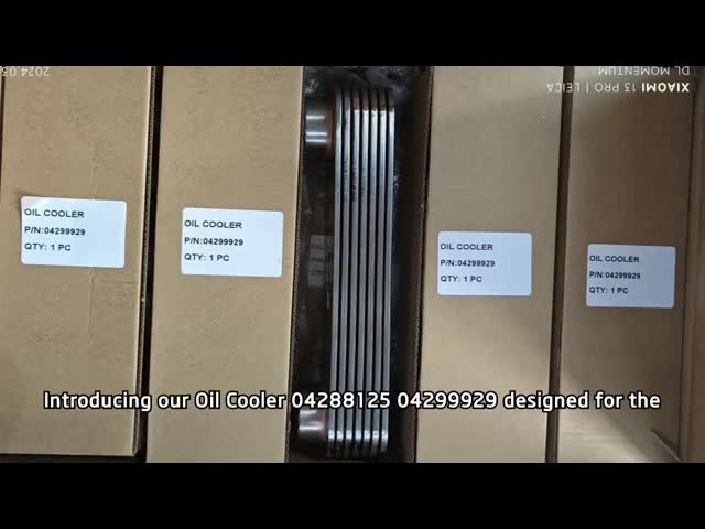 オイルクーラー 04299929 04258813 04500924 04256524 04208620 0429 9929 0425 8813 0450 0924 0425 6524 0420 8620 4299929 4258813 4500924 4256524 4208620 デュッツ BF4M1013 エンジン