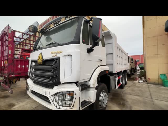 中古 SINOTRUCK HOHAN ティッパーダンプトラック 6x4 8x4 10 12ホイラー LHD RHD HOWO NX WEICHAIエンジン付き中古ダンパートラック